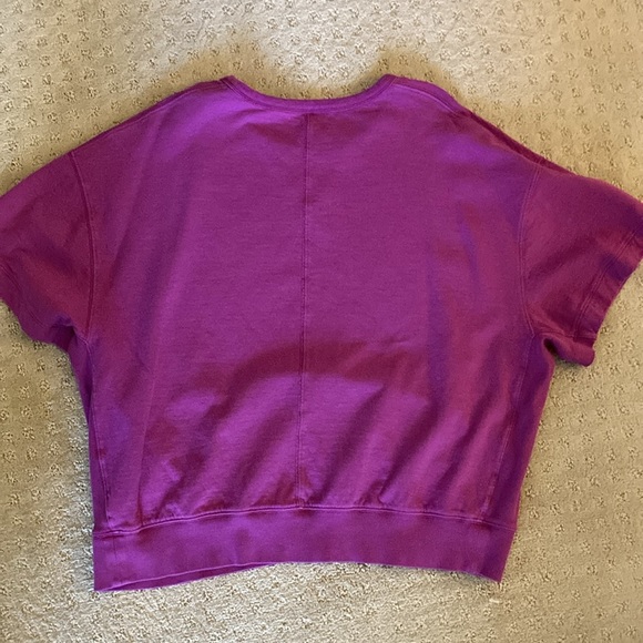 Athleta cropped sweatshirt top - Picture 5 of 5